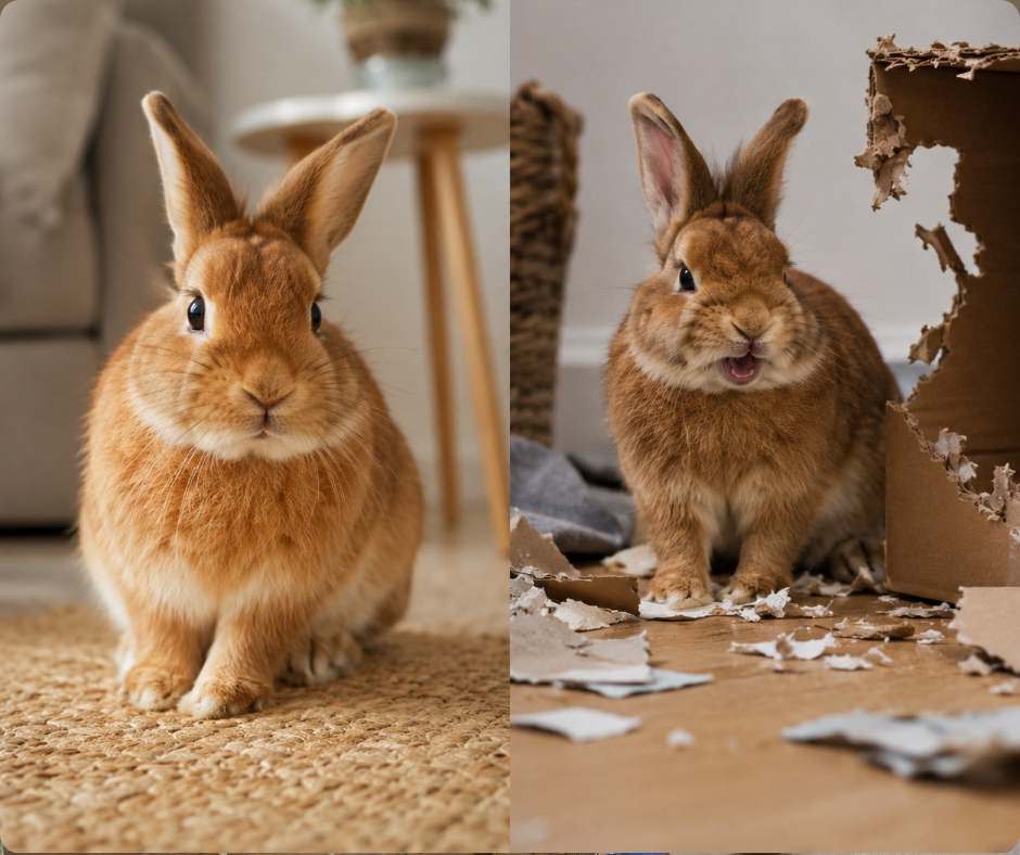 Mon lapin est-il devenu méchant ?